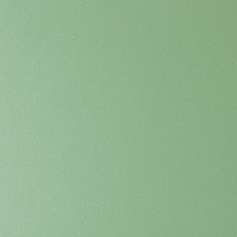 A smooth, solid light green background with a subtle, even texture that gives it a soft, slightly shimmery appearance.