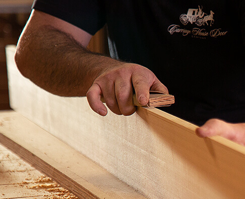 Handcrafted-garage-door