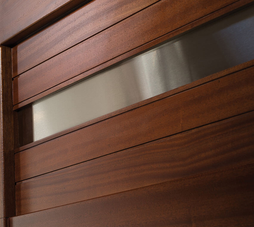 Sapele Mahogany Detail