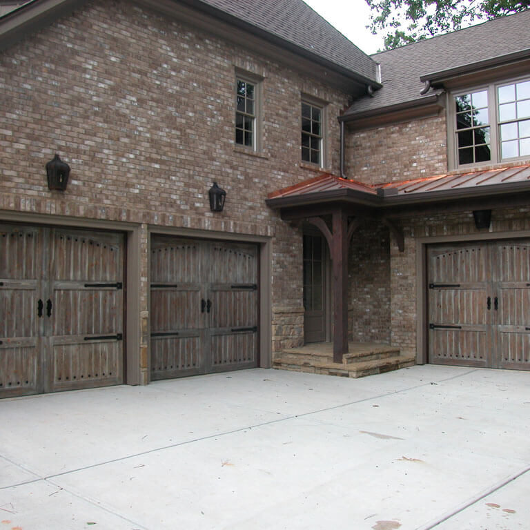 Carriaghe House style custom garage doors