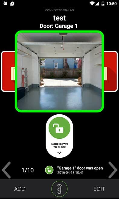 Garage Door Opener With Your Smartphone, Android Genie Garage Door Opener App
