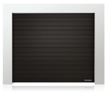 Black Garage Door